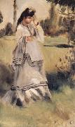 Pierre-Auguste Renoir Femmu dans un Paysage oil on canvas